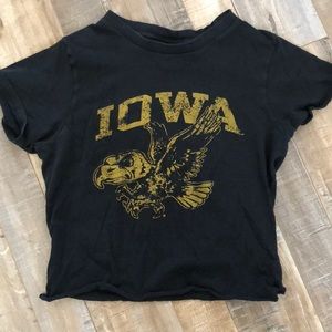Iowa Champion crop top